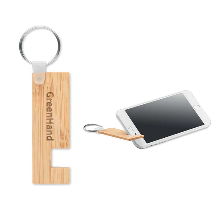 Bamboo keychain | Eco promotional gift